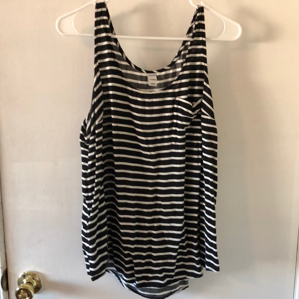 Stripped Tank Top